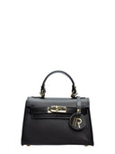 Isabella Rhea Geanta postas IOANA piele naturala-Maro Inchis