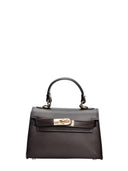 Isabella Rhea Borsa a tracolla IOANA in vera pelle - Marrone Scuro
