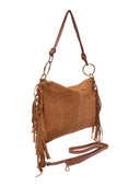 Isabella Rhea Borsa a tracolla OTILIA in vera pelle - Cognac