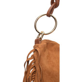 Isabella Rhea Borsa a tracolla OTILIA in vera pelle - Cognac