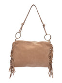 Isabella Rhea Geanta de umar OTILIA piele naturala-taupe