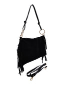 Isabella Rhea Borsa a tracolla OTILIA vera pelle-Nero