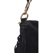 Isabella Rhea Borsa a tracolla OTILIA vera pelle-Nero