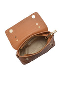 Luisa Vannini borsa a mano OLGA in vera pelle-Cognac