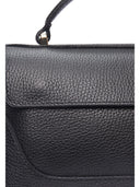 Luisa Vannini borsa a mano OLGA in vera pelle-Nero