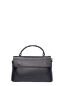 Luisa Vannini borsa a mano OLGA in vera pelle-Nero