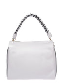 Luisa Vannini Borsa a tracolla CECILIA in vera pelle-bianca