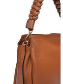 Luisa Vannini Borsa a tracolla CECILIA in vera pelle-Cognac