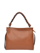 Luisa Vannini Borsa a tracolla CECILIA in vera pelle-Cognac