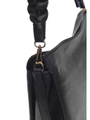 Luisa Vannini Borsa a tracolla CECILIA in vera pelle-Nero