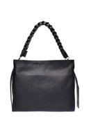 Luisa Vannini Borsa a tracolla CECILIA in vera pelle-Nero