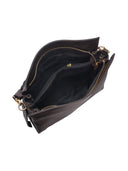 Luisa Vannini Borsa a tracolla CECILIA in pelle naturale-Marrone Scuro