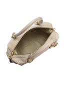 Luisa Vannini Borsa a mano LARA in vera pelle-beige