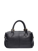 Luisa Vannini Borsa a mano LARA in vera pelle-Nero