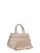 Luisa Vannini Borsa Tote IVY in vera pelle-beige
