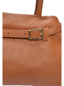 Luisa Vannini Borsa a mano IVY in vera pelle-Cognac