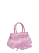 Luisa Vannini Borsa a mano IVY in pelle naturale-rosa