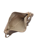 Luisa Vannini Borsa a tracolla VENERA in pelle naturale-beige