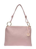 Luisa Vannini Geanta de umar VENERA piele naturala-Roz pudra