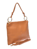 Luisa Vannini Borsa a tracolla VENERA in vera pelle - cognac