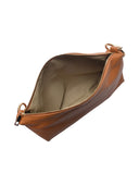 Luisa Vannini Borsa a tracolla VENERA in vera pelle - cognac