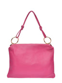 Luisa Vannini Borsa a tracolla VENERA in vera pelle - Fucsia