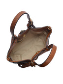 Luisa Vannini borsa a mano LIDIA pelle naturale-Cognac