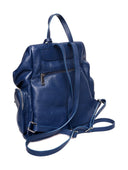 Luisa Vannini Rucsac Liana piele naturala Albastru denim