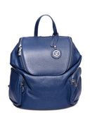 Luisa Vannini Rucsac Liana piele naturala Albastru denim