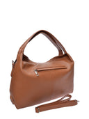 Luisa Vannini borsa a spalla Hobo TAMARA in pelle naturale-Cognac