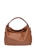 Luisa Vannini borsa a spalla Hobo TAMARA in pelle naturale-Cognac