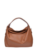 Luisa Vannini borsa a spalla Hobo TAMARA in pelle naturale-Cognac