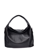 Luisa Vannini borsa Hobo TAMARA vera pelle-Nero
