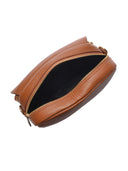 Luisa Vannini Borsa a tracolla SEVERINE pelle naturale-Cognac