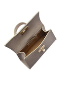 Luisa Vannini borsa a mano SYLVIE in vera pelle - beige