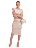 Luisa Vannini borsa a mano MIHAELA pelle naturale-beige