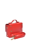 Luisa Vannini borsa a mano MIHAELA in vera pelle - Rosso