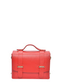 Luisa Vannini borsa a mano MIHAELA in vera pelle - Rosso