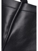 Luisa Vannini Borsa Tote PAULA pelle naturale-Nero