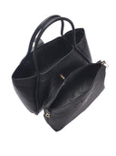 Luisa Vannini Borsa Tote PAULA pelle naturale-Nero