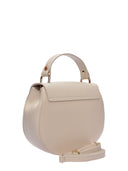 Luisa Vannini Borsa a tracolla INGRID in vera pelle - beige