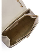 Luisa Vannini Borsa a tracolla INGRID in vera pelle - beige