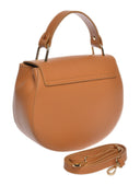 Luisa Vannini Borsa a tracolla INGRID in vera pelle-Cognac