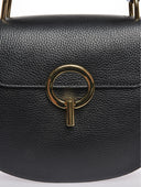 Luisa Vannini Borsa a tracolla INGRID in vera pelle-Nero