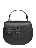 Luisa Vannini Borsa a tracolla INGRID in vera pelle-Nero