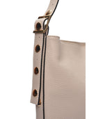 Luisa Vannini borsa Hobo ROXANA in pelle naturale-beige