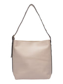 Luisa Vannini borsa Hobo ROXANA in vera pelle-beige