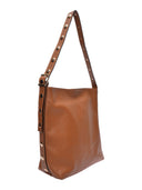 Luisa Vannini borsa Hobo ROXANA in vera pelle-Cognac