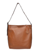 Luisa Vannini borsa Hobo ROXANA in vera pelle-Cognac