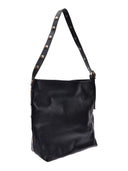 Luisa Vannini borsa a spalla Hobo ROXANA in pelle naturale-Nero